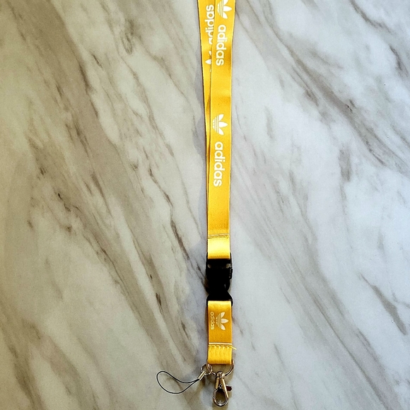 Adidas Lanyard Detachable Key Badge Holder - Picture 2 of 5